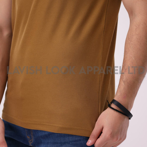 Camiseta de Alta Calidad 100% Algodón para Hombre, Unisex, Corte Regular, Etiqueta con Logotipo Frontal, Manga Corta, Cuello Redondo, Ecológica y Transpirable - Product Image 6