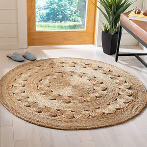 Alfombra Rústica de Pasto Marino para Sala de Estar, Alfombras y Tapetes Hechos a Mano, Alfombras de Yute, Alfombras de Fábrica de Vietnam, Se Acepta OEM - Product Image 3