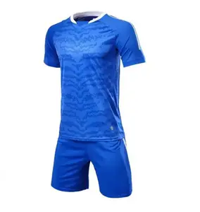 Fußball mannschaften T-Shirts entwerfen Ihr eigenes Fußball trikot Bild Blaue Fußball uniformen