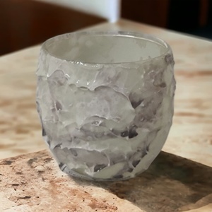 โคมไฟและขวดโหลแก้วเทียนลวดลายโมเสกสีขาวทำด้วยมือมีลวดลายตามสั่งสำหรับงานแต่งงานคริสต์มาสและของตกแต่งบ้าน - Product Image 4