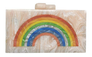 Bolsos de Mano de Resina Hechos a Mano con Cristales, Diseño Único de Artesanos Indios, Obra de Arte Maestra - Product Image 2