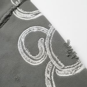 Sweat à capuche pour homme 2026, poids lourd, 500 g/m², polaire polyester/coton, brodé pour graphisme, coupe ample, longueur classique, ourlet brut - Product Image 4