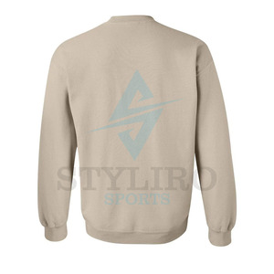 เสื้อสเวตเชิ้ตคอตตอนคอกลมโอเวอร์ไซส์สำหรับฤดูหนาว ขายส่ง ปักโลโก้ตามสั่ง สตรีทแวร์ ผ้า 360 กรัม ระบายอากาศได้ดี แห้งเร็ว - Product Image 5