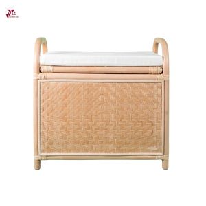 Vente en gros, banc moderne en rotin pour enfants, chaise longue en rotin, fauteuil à fleurs pour enfants, meubles vintage en rotin pour enfants - Product Image 1