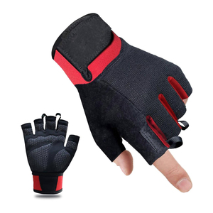Customizable Durable Adjustable <b>Weightlifting</b> Gloves with Wrist Wraps for Heavy Lifting Cross Training & Sports Workouts - Product Image 4