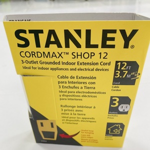 Carton jaune noir de logo de taille personnalisée empaquetant des boîtes d'expédition dures stratification UV de Matt pour le supermarché industriel en relief - Product Image 3