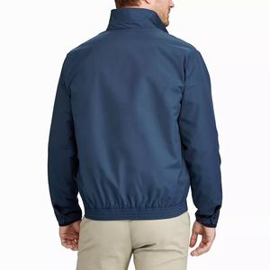 Veste coupe-vent en satin de style classique pour hommes, fabricant avec option de logo personnalisé, approvisionnement en gros disponible, veste pour hommes - Product Image 5