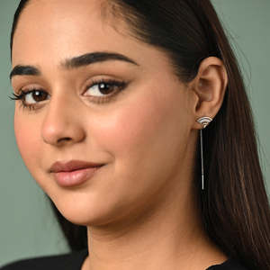 NOVAMART Fine Geometric Drop <b>Earrings</b>-925 Sterling Silver <b>Threader</b> <b>Earrings</b> Wholesale Export - Product Image 3