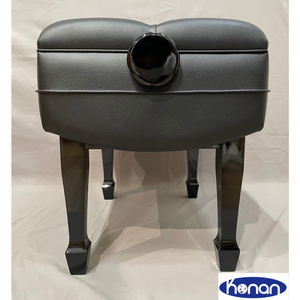 Tabouret de Piano réglable en bois classique moderne le plus vendu, bel accessoire de banc d'instruments de musique luxueux en gros - Product Image 2