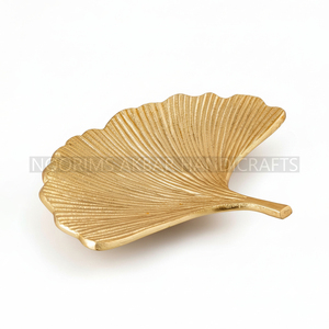 Plateau de chargement en aluminium poli Table à manger de restaurant dorée Articles de service Commande en gros directe d'usine Fabricant Exportateur - Product Image 4