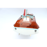Modèle de bateau en bois SUPER RIVA LAMBORGHININ / Bateau rapide en bois / Modèle de bateau en bois / À vendre 2023