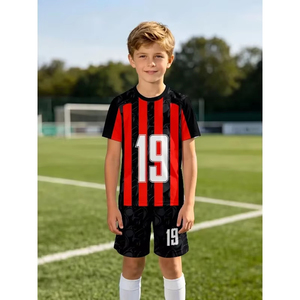 Uniforme de Fútbol para Niñas, Ropa Deportiva, Uniforme de Fútbol de Primera Calidad, Fabricante de Exportación, Ropa de Fútbol para Niños - Product Image 4