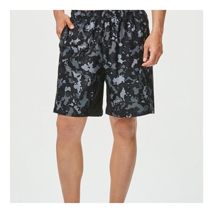 Usine pakistanaise de vente en gros de shorts de sport solides pour hommes taille haute avec cordon de serrage poche en maille respirante vêtements de rue respectueux de l'environnement - Product Image 1