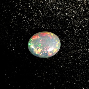 Opale d'Éthiopie Welo de qualité supérieure, taille ovale, couleur feu, 2 carats, jeu de couleurs, pierre de naissance d'octobre, pierre précieuse naturelle pour bijoux, en vrac - Product Image 2
