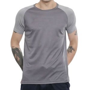 2025 Slim Fit Spandex Muscle T-Shirt 100% Cotton and Polyester Training Running Workout Gym Sport Fitness Clothing - Product Image 1
