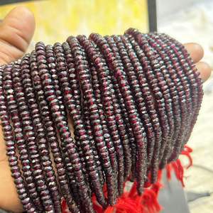 Hessonite Garnet Shaded 5.5-6MM Drop <b>Beads</b>, Hessonite Garnet Smooth <b>Beads</b> Shape <b>Beads</b>, Shaded Hessonite Garnet Drop Shape <b>Beads</b> - Product Image 4