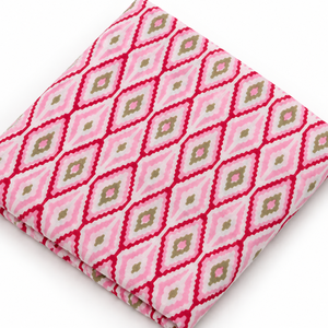 Pinksa Fashion Handmade <b>Block</b> <b>Printed</b> Floral Lightweight Woven Cotton Voile Fabric Combed Yarn 43/44" Width 60S60S 90 GSM Unisex - Product Image 6