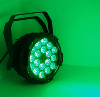 Nouvelle Arrivée Young Stage Éclairage de Scène Portable Économique 18 LED UV 6-en-1 en Aluminium Écologique, Étanche et Durable avec HDMI pour Fêtes