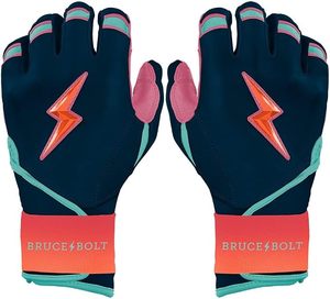 Guantes de Bateo Bruce Bolt de Cuero Cabretta de Primera Calidad, Diseño de Puño Corto 100% Calidad - Product Image 2