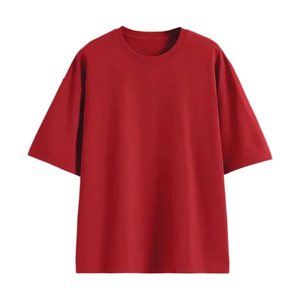 Ropa a granel para niños y niñas, camisetas de algodón 100% de Color sólido, camisetas holgadas de verano para niños, camisetas deportivas de alta calidad para niños - Product Image 3