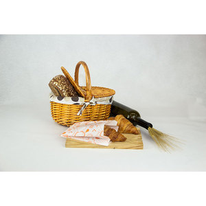 Sacchetto di Carta Antigrasso con Stampa Memphis 12+6x20cm 35gsm, Carta Professionale, 1000 Pezzi, B2B - Product Image 1