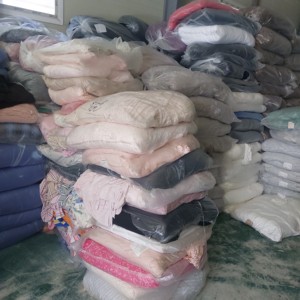 ผ้าถักผ้าฝ้ายสไตล์เกาหลีผ้าสต็อกผ้าฝ้ายผ้าฝ้ายแบบถักสีล้วนผ้าย้อมสีล้วน - Product Image 3