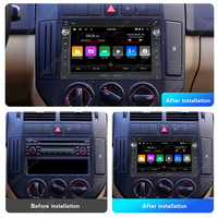 MEKEDE Écran de voiture Audio Coche Pantalla Carro Navigation de voiture 360 Audio stéréo voiture-play multimédia pour VW Golf4 Passat