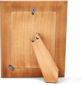 กรอบรูปแฟชั่นที่ไม่เหมือนใคร ทำจากทองเหลืองประดับคริสตัลขนาดเล็ก พร้อมเรซิ่นลายดอกไม้สีดำและสีขาว - Product Image 2