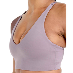 Sujetador deportivo de gimnasio para mujer de alta calidad para Fitness Yoga Running Sujetador elástico de entrenamiento transpirable en estilo informal - Product Image 6