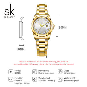 Shengke Hot Sell Lady Watch Reloj <strong>De</strong> Mujer Luxury Wristwatches Ready to Ship Women Watch for Girl Gift Quartz - Product Image 6