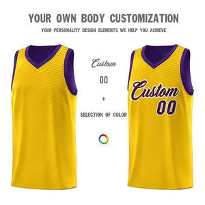 Ensemble d'uniformes de basket-ball respirants personnalisables Vêtements de sport grande taille à quantité minimale de commande bas - Product Image 3