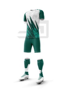 Uniforme de Fútbol Personalizado, Camiseta y Pantalones Cortos Transpirables, Ligeros, 100% Poliéster, Tela de Alto Rendimiento, para Deportes de Equipo y Ligas - Product Image 1