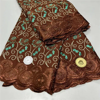 Tissu en dentelle suisse africaine brodé Ankara pour robe de mariée, matériau de qualité supérieure, fabricant sur mesure, service d'exportation Hitjem