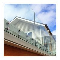 ACE garde-corps en verre sans cadre pour terrasse balcon piscine balcon extérieur
