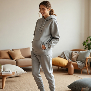 Survêtement de maternité pour femmes Pullover Ladies Pregnancy Breastfeeding Sportswear Jogger Track Suit Women - Product Image 5