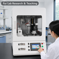 Machine d'électrofilage de paillasse à double canal CE certifiée Jinwei LT-100 ±30kV pour la recherche sur les nanofibres polymères – Équipement de laboratoire