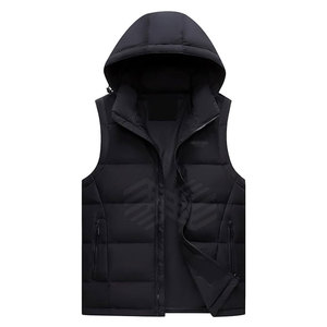 Gilet d'hiver décontracté léger de haute qualité pour homme, réversible, en laine, coupe-vent, imperméable, respirant, couleurs personnalisées - Product Image 1