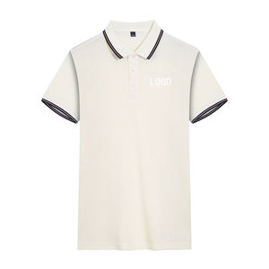 Polos personnalisés pour hommes 100% coton, broderie personnalisée, logo, polos de golf unis, fabrication OEM/ODM, vente en gros - Product Image 5