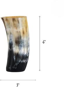 Vasos para beber de cuerno de búfalo natural hechos de cuernos de búfalo reales adecuados para bares y pubs de cerveza - Product Image 6