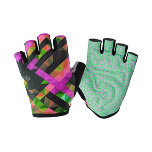 Gants de sport en polyester à demi-doigts en gros, antidérapants pour les sports de plein air, la musculation et l'entraînement, avec logo et couleur personnalisés - Product Image 1