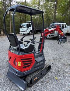 LIVRAISON GRATUITE EPA CE Approuvé CFG MX15RX Tout Neuf Mini Excavatrice sur Chenilles de 1 tonne Moteur à Essence Briggs de 15 ch ROPS Ouvert Pouce Hydraulique - Product Image 2