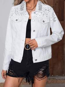 Dernière mode Veste en jean décontractée à manches longues pour homme en coton 100% pour l'hiver Personnalisez votre propre veste - Product Image 4