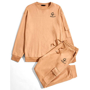 Chándal deportivo de invierno de alta calidad para hombre con diseño personalizado de Pekín Chándal con bolsillo frontal - Product Image 1