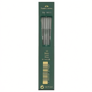Faber-Castell TK 9071 0.2mm H 10 Unidades/Paquete Lápiz Mecánico Negro Fallmine Alemania - Product Image 2
