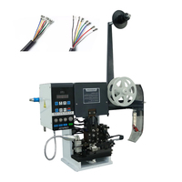 Máquina Semiautomática para Pelar y Crimpar Cables Sinrad SR-1500T, Fuerza de Crimpado de 1.5T para Terminales Molex/JST/XH, Pelado de 1-10 mm
