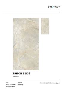 600x1200 Porcelain Slab Tiles Polished <b>Marble</b> Look Wall and Floor <b>Large</b> Format Tiles Best price and quality - Product Image 3