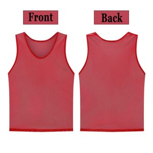 Adult Team Number Practice Jerseys Pinnies Soccer Wear Mesh Scrimmage Pennies <b>Vests</b> 1-12 <b>Sporting</b> Goods T-shirt for <b>men</b> - Product Image 6