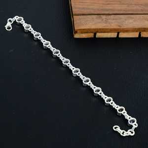 Bracelet en pierre d'améthyste violette royale en argent 925 bijoux ajustables faits à la main pour les femmes pièce de pierre précieuse pour les cadeaux et le style quotidien - Product Image 4