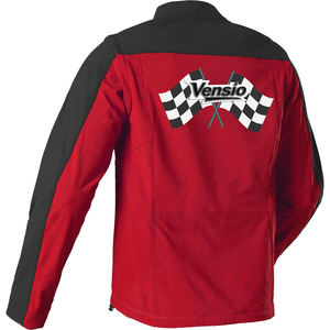 Chaqueta de motocicleta Softshell hecha a medida de alta calidad, chaqueta de carreras de motos a prueba de viento para hombres - Product Image 5