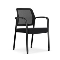 Chaise de conférence empilable en plastique avec logo personnalisé, chaise de salle de formation pour atelier et commande en gros